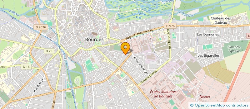 localisation de l'entreprise SAINT JOSEPH  BOURGES