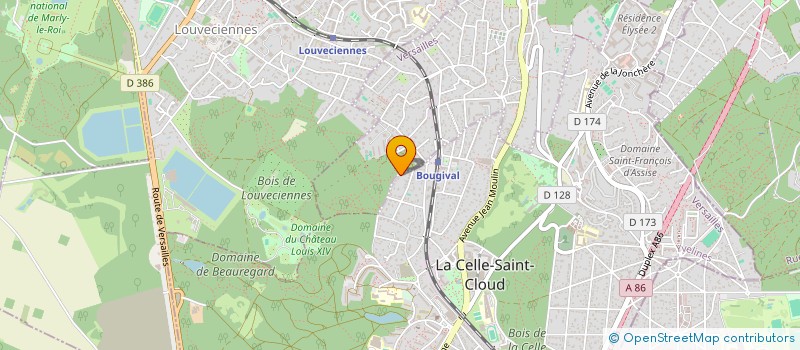 localisation de l'entreprise SAINT JOSEPH  LA CELLE-SAINT-CLOUD