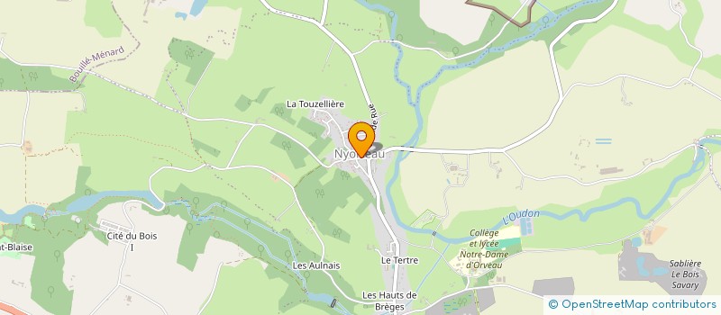 localisation de l'entreprise SAINT JOSEPH à SEGRE-EN-ANJOU BLEU