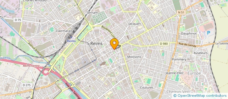 localisation de l'entreprise SAINT JOSEPH  REIMS