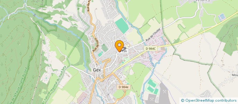 localisation de l'entreprise SAINT JOSEPH  GEX