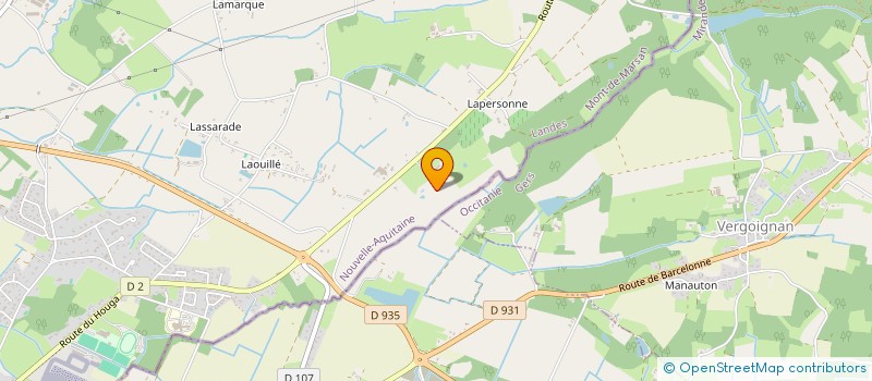 localisation de l'entreprise SAINT-JOSEPH  AIRE-SUR-L'ADOUR