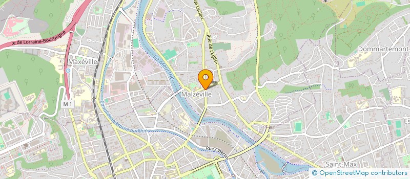 localisation de l'entreprise SAINT JOSEPH  MALZEVILLE