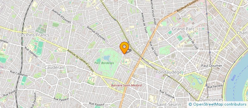 localisation de l'entreprise SAINT JOSEPH DU PARC  LE BOUSCAT