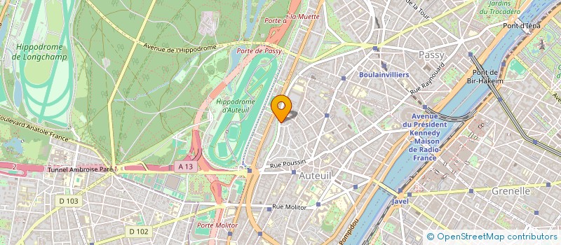 localisation de l'entreprise SAINT JOSEPH INVESTISSEMENT  PARIS