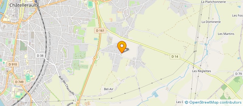 localisation de l'entreprise SAINT-JOSEPH PATRIMOINE à CHATELLERAULT