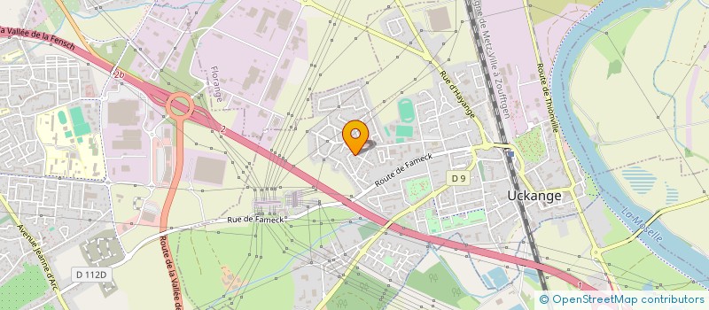 localisation de l'entreprise SAINT JOST IMMO  UCKANGE