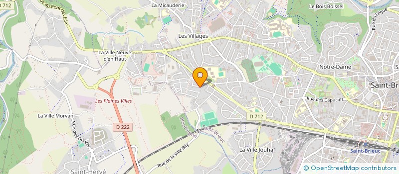localisation de l'entreprise SAINT JOUAN CONDUITE à SAINT-BRIEUC