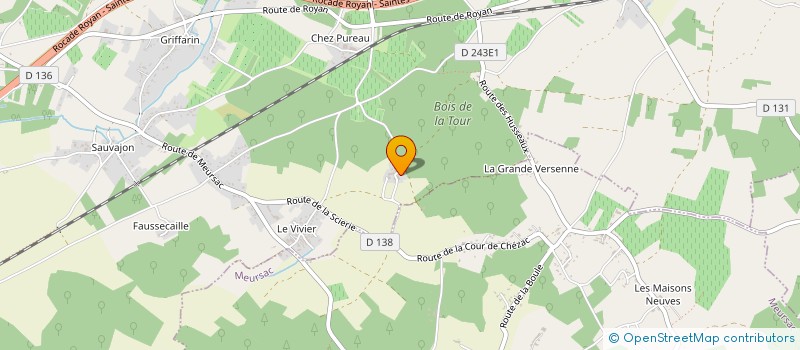 localisation de l'entreprise SAINT JOVITE LECOMTE  SAINT-ROMAIN-DE-BENET