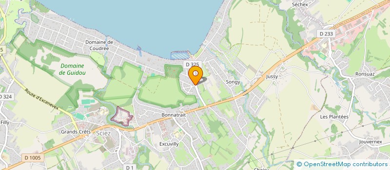 localisation de l'entreprise SAINT JULIEN 2018  DIVONNE-LES-BAINS