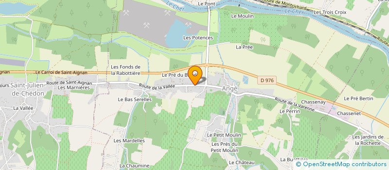 localisation de l'entreprise SAINT JULIEN  SAINT-JULIEN-DE-CHEDON