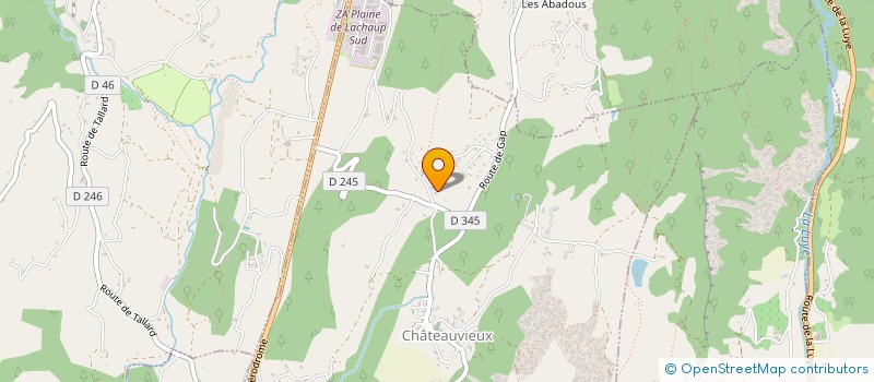 localisation de l'entreprise SAINT JULIEN  CHATEAUVIEUX