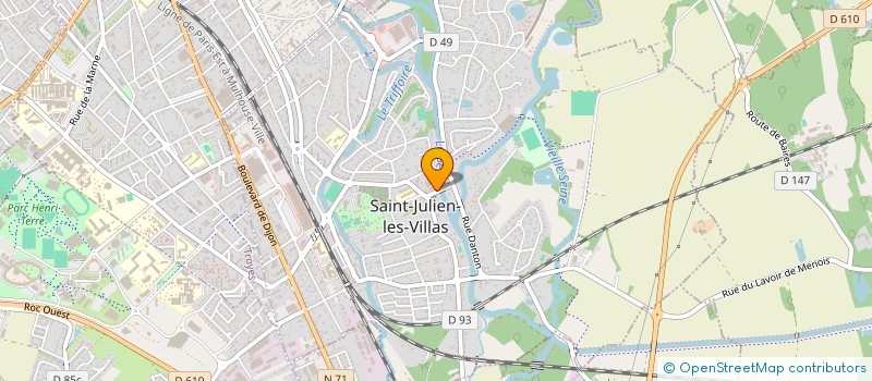 localisation de l'entreprise SAINT-JULIEN COMMUNICATION à SAINT-JULIEN-LES-VILLAS