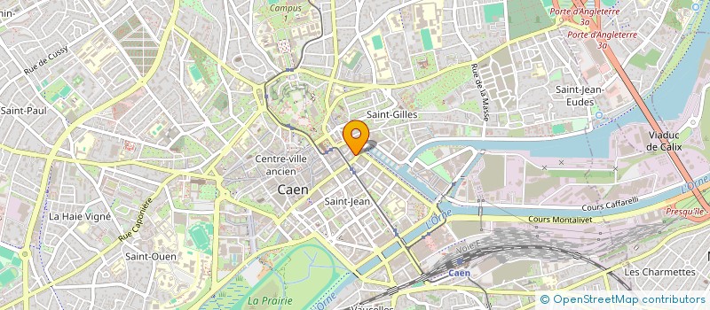localisation de l'entreprise SAINT JULIEN IMMOBILIER GESTION à CAEN