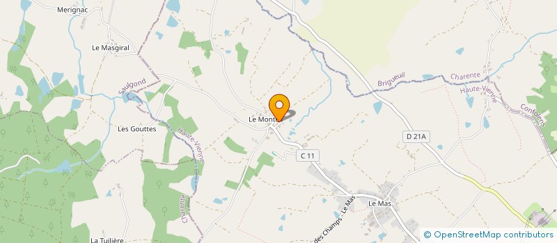 localisation de l'entreprise SAINT-JUNIAUD  SAINT-JUNIEN