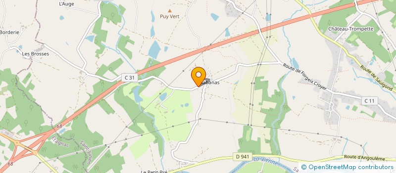 localisation de l'entreprise SAINT JUNIEN VIENNE  SAINT JUNIEN