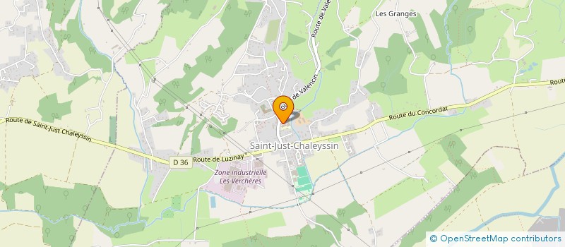 localisation de l'entreprise SAINT JUST CHALEYSSIN GR  SAINT-JUST-CHALEYSSIN