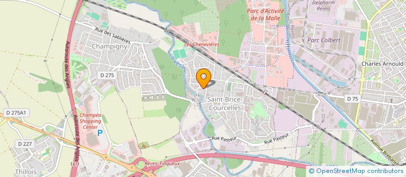 localisation de l'entreprise SAINT-JUSTE MAMS  SAINT-BRICE-COURCELLES