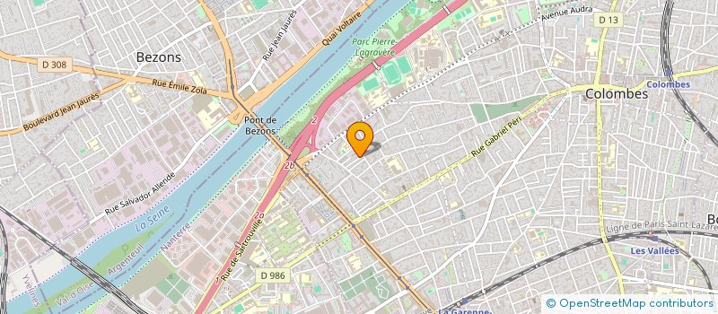 localisation de l'entreprise SAINT KYRILLOS ET SAINT PHILOPATIR  COLOMBES