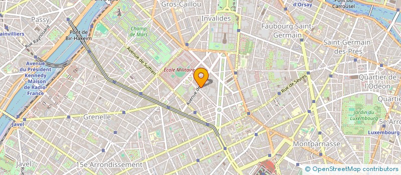 localisation de l'entreprise SAINT LAGER CONSEIL  PARIS