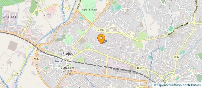 localisation de l'entreprise SAINT LAMBERT à FREJUS