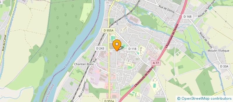 localisation de l'entreprise SAINT LAURENT BIS à COSNE-COURS-SUR-LOIRE