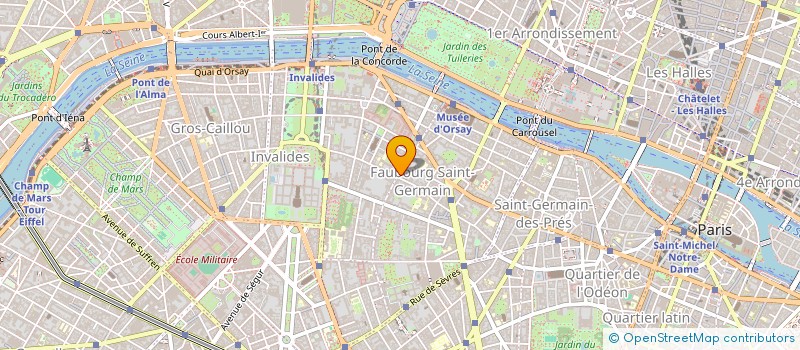 localisation de l'entreprise SAINT LAURENT CULTURE  PARIS