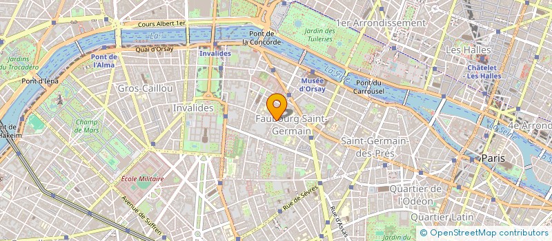 localisation de l'entreprise SAINT LAURENT PRODUCTIONS  PARIS