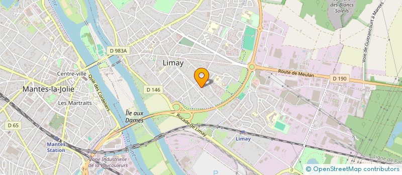 localisation de l'entreprise SAINT-LAURENT PROMOTION  LIMAY