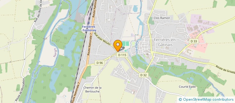 localisation de l'entreprise SAINT LAZARE  FERRIERES-EN-GATINAIS