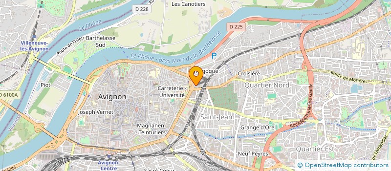 localisation de l'entreprise SAINT LAZARE  AVIGNON