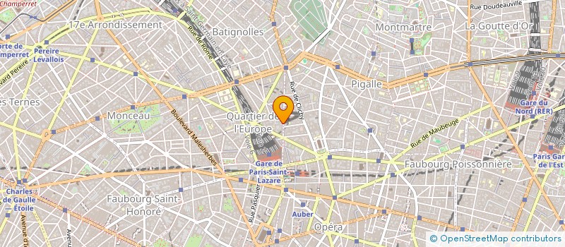 localisation de l'entreprise SAINT LAZARE CONSULTING à PARIS