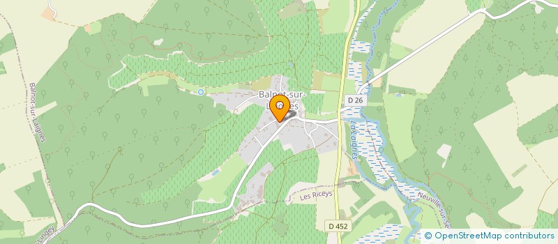 localisation de l'entreprise SAINT LEON à BALNOT-SUR-LAIGNES
