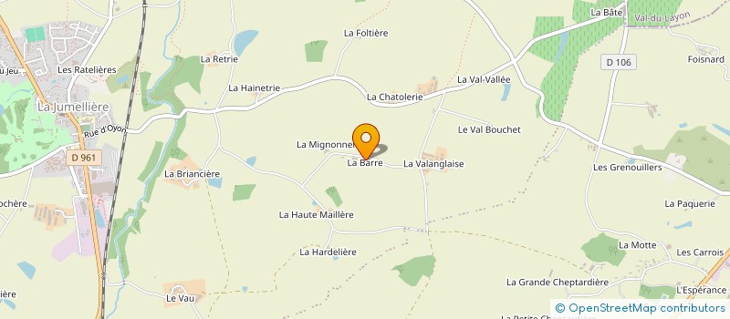 localisation de l'entreprise SAINT LEONARD à CHEMILLE-EN-ANJOU