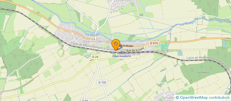 localisation de l'entreprise SAINT LEONARD  DOSSENHEIM-SUR-ZINSEL