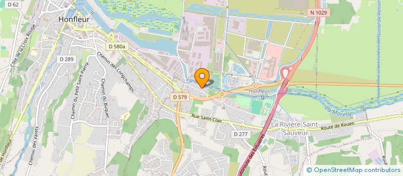 localisation de l'entreprise SAINT LEONARD INVESTISSEMENTS  LA RIVIERE-SAINT-SAUVEUR