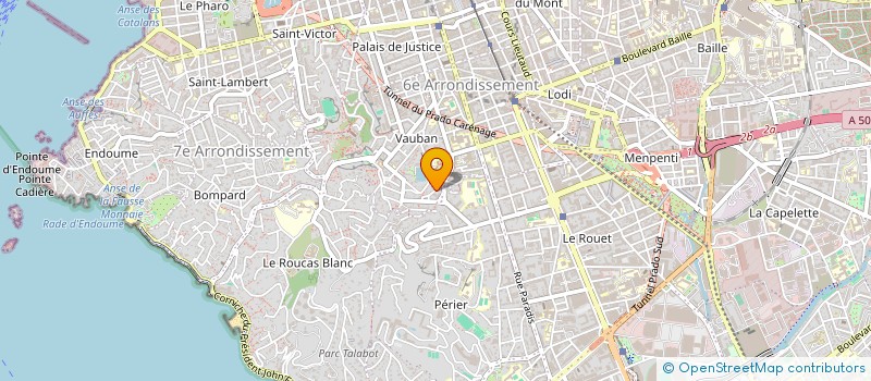 localisation de l'entreprise SAINT LEOPOLD à MARSEILLE