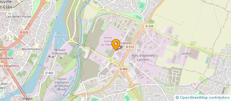 localisation de l'entreprise SAINT-LO CHAUFFAGE URBAIN  COLOMBELLES