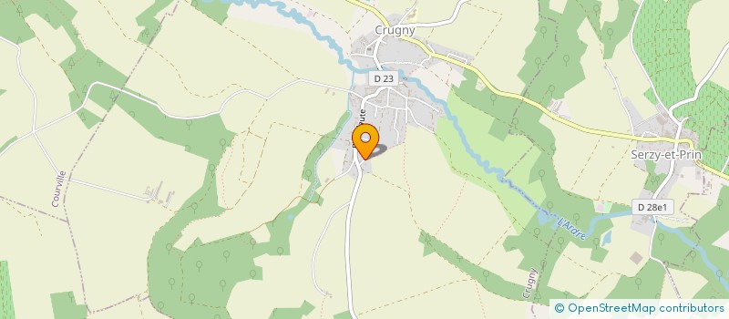 localisation de l'entreprise SAINT LOT CHRISTIANE  CRUGNY