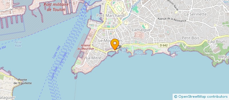 localisation de l'entreprise SAINT LOUIS  TOULON