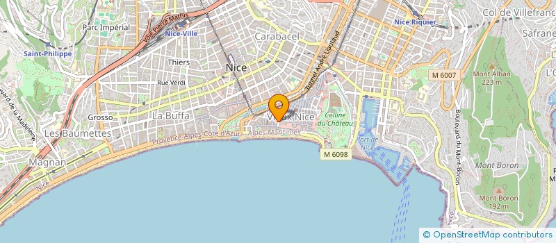 localisation de l'entreprise SAINT LOUIS à NICE