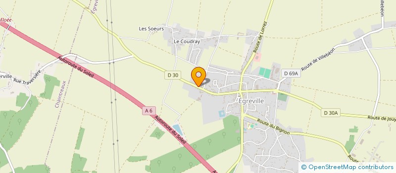localisation de l'entreprise SAINT LOUIS à EGREVILLE