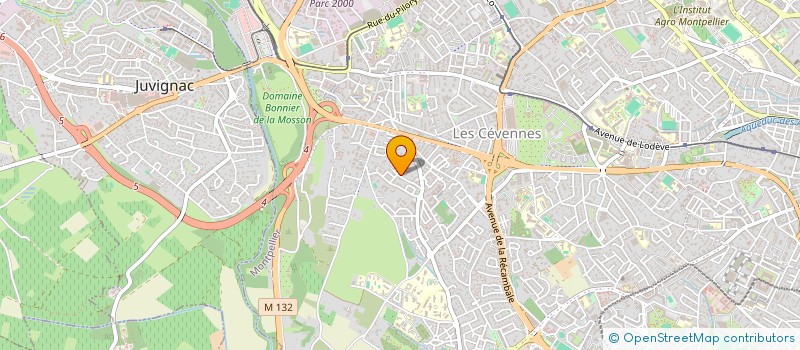 localisation de l'entreprise SAINT LOUIS à MONTPELLIER