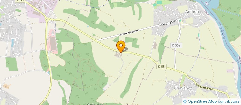 localisation de l'entreprise SAINT LOUIS  ANTHON