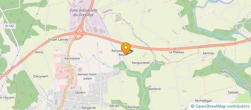 localisation de l'entreprise SAINT LOUIS  BAUD