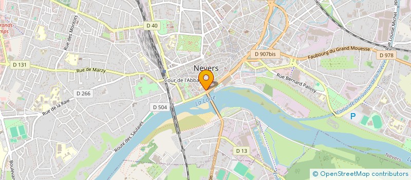localisation de l'entreprise SAINT LOUIS à NEVERS