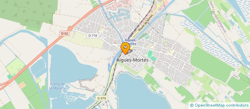 localisation de l'entreprise SAINT LOUIS BLUES  AIGUES-MORTES