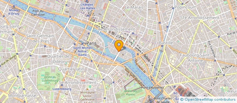 localisation de l'entreprise SAINT LOUIS EN L'ILE  PARIS