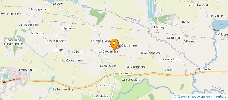 localisation de l'entreprise SAINT-LOUIS EN LA CHAUSSEE  SAINT-JEAN-SUR-VILAINE