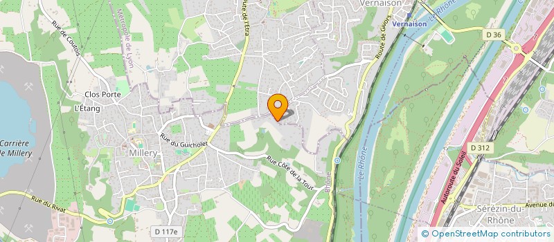 localisation de l'entreprise SAINT LOUIS FINANCE  MILLERY